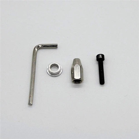 Tools and components for Machined CNC Aluminum Spinner For RC Airplane 3.5 Inch 89mm 3 Blade Propeller Hub Silver Finish