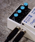 Digital Delay Guitar Effects Pedal With 11 Modes, From Classic Echoes To Shimmer And Mod, Looper Up To 40 Seconds, controls visible