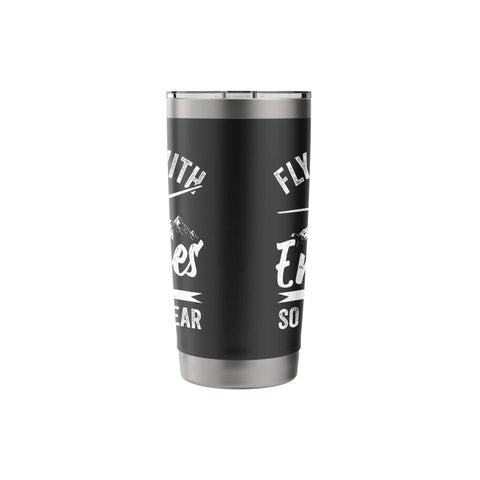 Insulated Stainless Steel Tumbler Built For Sailplane Pilots And Glider Enthusiasts Keeps Coffee Or Hydration Hot Or Cold
