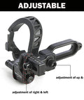 Drop Away Arrow Rest for Compound Bow Full Containment Design with adjustable aluminum build for hunting and target shooting
