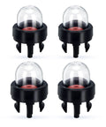Four Pack 188-512 Primer Bulbs For Small Engine Tools Snap In Replacement For Chainsaws Leaf Blowers Trimmers Compatible with Echo