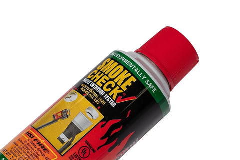 2.5 Oz Smoke Detector Tester Spray For Home Safety Easy Smoke Alarm Testing Solution Quick Spray To Verify Alarm Function Great For Households Rentals And Safety Inspections, red cap bottle