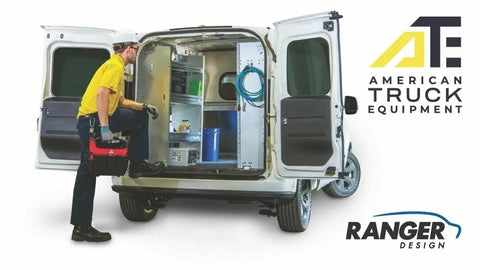 Heavy Duty Steel Parts Organizer Storage Cabinet With Eight Rolling Carry Trays For Mechanics And Crew Chiefs Seeking Tough As Nails Garage Setup That Saves You Major Sweat On Busy Days, shown in a van.