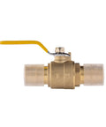 5 Pack Cold Expansion Pex 1 Inch Brass Ball Valve For Pex A Pipe Connection Expansion Type Full Port Shutoff With Protection Cap