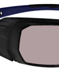 Tough NdY Laser Safety Glasses Provide Badass Near Infrared Shielding Using Optical Density Ten Plus Filter At Nine Hundred Ninety To One Thousand One Hundred Nanometers Housed In Z Eighty Seven Point One Certified Wraparound Frames side view