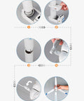Steps to assemble the 2 In 1 Wind Turbine And Platform Trailer Playset, showing hands connecting turbine parts and components.