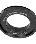 Centerlock Rotor Lockring For Road And Mountain Bikes Disc Brake Hub Lock Ring Cover Fits 9mm 12mm 15mm Systems Built Tough Black