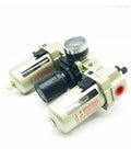 One Half Inch Port Air Prep FRL Combo Unit With Filter Regulator Lubricator for Industrial Machinery And Pneumatic Systems
