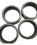 Engineered With Badass Durability For A Heavy Duty Needle Roller Bearing 30 By 38 By 16 Millimeters in a group of four pre-lubricated bearings.