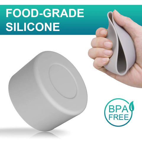 Two Pack Silicone Boot Protective Sleeve For 40 Oz And 30 Oz Tumblers shown flexible and BPA free