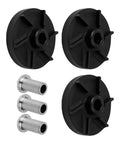Impeller Bearing Sleeve Kit For Beverage Dispenser Home Use Durable Nylon Bearing Sleeve 3220 Housing And 3587 Impeller Compatible With D15 D35 4 Part Set