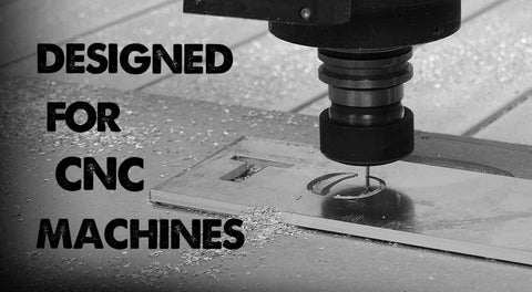 Solid Carbide CNC Spiral O Single Flute Router Bit For Aluminum Cutting pressing into metal sheet