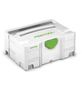 Heavy Duty Cordless Construction Screwdriver With Duradrive Tech And Brushless Ec Tec Motor featuring a white storage case with green latch.