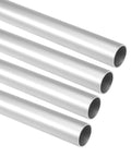 Dope 6063 T5 Aluminum Tubing Set Four Pieces Of 3/4 Inch OD By 350mm Length Lightweight Weldable Metal Tubing For DIY Projects