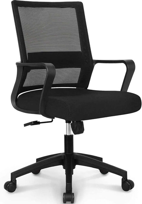 Office chair with Heavy Duty 5.5 Inch Gas Lift Cylinder Replacement For Office Chairs, 450 Lb Capacity, Class 4 Hydraulic Lift.