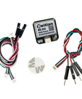 Beitian GPS GNSS Positioning Module Plug And Play With M10050 Chip For Fixed Wing FPV Racing Drones, unit and cables displayed
