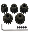 32P Pinion Gear For 3.175mm Shafts 10T 11T 12T 13T 14T Hardened Steel RC Car Upgrade Part With Hex Key