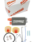 Upgraded In Tank Fuel Pump For UC T35 35mm Body Diameter With 200 LPH Flow Ethanol And Gasoline Ready Street Ready Performance Replaces 60 80 LPH 125.8 PSI Bypass Valve Serialized Lifetime Pump USA Based Tech Support with components and packaging