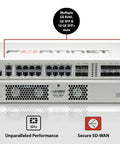 Beast Mode Network Security Appliance And Next Generation Firewall with multiple GE RJ45 slots and aluminum casing.