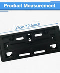 Front Bumper License Plate Frame And Mounting Bracket For Honda Accord LX 2023 2024 2025 Replacement ABS Holder, size 32cm