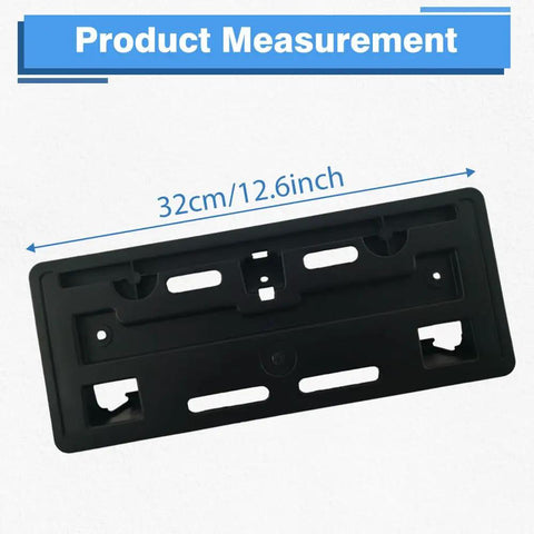 Front Bumper License Plate Frame And Mounting Bracket For Honda Accord LX 2023 2024 2025 Replacement ABS Holder, size 32cm