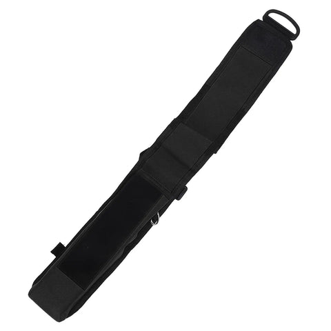 0.5L Mini Scuba Tank Cylinder Bag Holder, black waterproof polyester case, durable travel accessory for diving storage