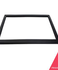 Door Gasket For Refrigerators 241872509 Black Replacement Seal shown flat on white background