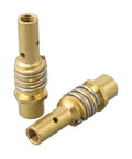 Gold retaining springs from 14 Piece MIG MAG Welding Torch Accessories Kit With M6 0.8mm Power Nozzles