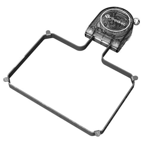 No Fuss Kitchen Sink Strainer With Heavy Duty Filter Mesh Bag And Grip Tight Suction Cup Quick Fold Design, collapsible PET frame.