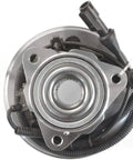 Top view of Wheel Hub And Bearing Assembly Front Left And Right 5-Lug With ABS for Ford Explorer 2002-2005