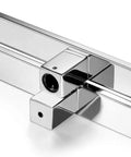 Tough As Nails Heavy Duty Stainless Steel Push Pull Door Handle For Glass And Barn Doors 304 Grade Polished Chrome Finish