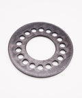 Pro Grade Throat Plate Inserts For Triton TSPS450 Spindle Sander 19 25 32 44 Millimeters, 3D perforated disk close-up view