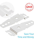 Two Pack Dishwasher Upper Mounting Brackets With Screws Replacement 8269145 WP8269145 AP3039168 PS393134 Compatible With Whirlpool