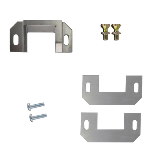 Hardware components for Left Hand Reverse Bevel Paddle Rim Panic Exit Device For One And Three Quarters Inch Doors in Dark Bronze