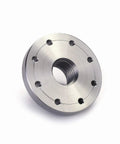 Heavy Duty 3 Inch Wood Lathe Steel Faceplate With 1-8 TPI Thread, Eight Mounting Holes, Flat Tail Surface For Easy Removal