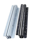Full Extension Drawer Slides For 3 Section Staircase Hidden Base Cabinet Track System Heavy Duty Rails 40 Cm To 70 Cm Tool Free