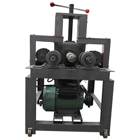 Haywhnkn 220V 2.2KW Electric Pipe Bender front view with motor, designed for efficient bending of metal tubes.