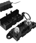 Heavy Duty Mega Fuse Holder Pack Of 2 With Secure Cover For Cars Trucks And Vans Top Shelf Automotive Wiring Protection Kit.