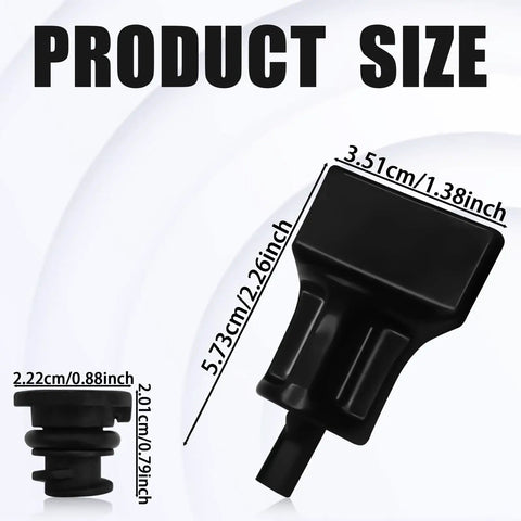 6 Piece Engine Oil Drain Plug Set With Removal Tool OEM 06L103801 For Volkswagen Audi Seat Golf Passat Oil Pan Drain Plugs size chart