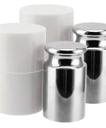 2 Pack 2 Kg Calibration Weights Top Notch Pro Grade for Digital Scales High Precision M1 Chrome Finish Steel Weights Silver Set