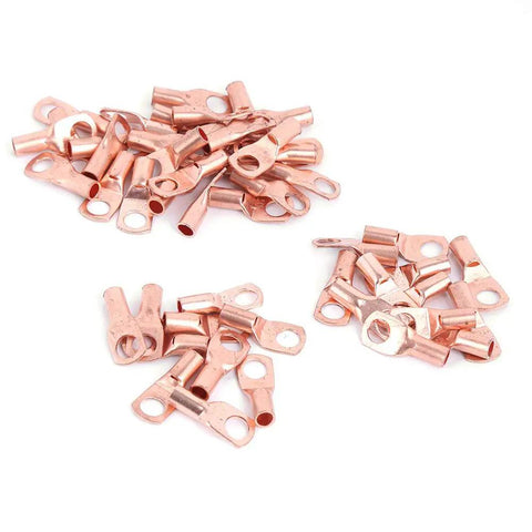 Ultimate 100 Piece Copper Wire Terminal Kit With Cold Pressed Crimp Lugs And Electrical Connectors For Inverter Battery And Auto Projects That Slap, copper crimp lugs set
