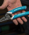 Pro Grade Wire Stripper And Cutter For 8 To 18 AWG Solid And 10 To 20 AWG Stranded Wire With Six Precision Ground Stripping Holes