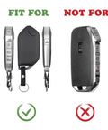 Comparison of compatible key fob and incompatible key fob for 5 Button Key Fob Cover For Kia Sportage 2026, K4 K5 2025 2026, Telluride 2022 2026