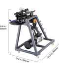 Commercial Grade Portable Electric Pipe Bender Powered By A Snappy 750W Motor And Three Heavy Duty Dies for metal tube bending.