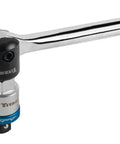 1/2 Inch Drive Ratcheting Breaker Bar Adapter Turns Your Breaker Bar Or Sliding T-Handle Into A Quick Ratchet With Reversible Mechanism