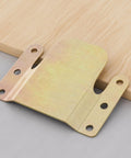 Two Pairs Universal Sectional Sofa Interlock Connectors Iron Bracket Hardware For Easy Connection And Rock Solid Fixation