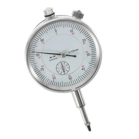 Pro Grade Bore Gauge With Magnetic Base Stand For Precision Measuring 0 To 10 Mm Range High Resolution 0.01 Mm Digital Dial Centesimal Dial Shockproof Precision Pointer For Comparators, close-up dial