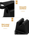 Close-up of Slick Nylon Trailer Latch Kit For Rv Camper With T-Shaped Hook, featuring smooth surface and durable design.