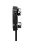 Side view of 9V Battery Snap On Clip Connector Kit With Hard Shell And Insulated Wires, 3 Piece Set, UL Listed, RoHS Compliant