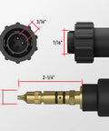 15ft 250 Amp MIG Welding Gun Stinger Replacement For Miller M25 169598 connectors and fittings diagram